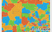 Political Map of ZIP code 76259