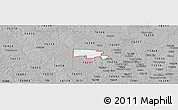 Gray Panoramic Map of ZIP code 76259