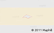 Classic Style Panoramic Map of ZIP code 76262, single color outside