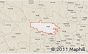 Classic Style 3D Map of ZIP code 76266
