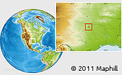 Physical Location Map of ZIP code 76266