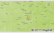 Physical 3D Map of ZIP code 76311