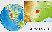 Physical Location Map of ZIP codes starting with 764