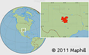 Savanna Style Location Map of ZIP codes starting with 764