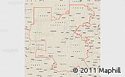 Classic Style Map of ZIP codes starting with 764