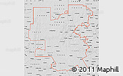 Silver Style Map of ZIP codes starting with 764
