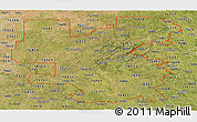 Satellite Panoramic Map of ZIP codes starting with 764