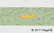 Savanna Style Panoramic Map of ZIP code 76462