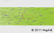 Physical Panoramic Map of ZIP code 76501
