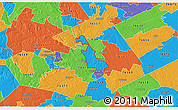 Political 3D Map of ZIP code 76502