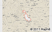 Classic Style Map of ZIP code 76502