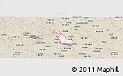 Classic Style Panoramic Map of ZIP code 76502