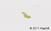 Physical Panoramic Map of ZIP code 76502, cropped outside