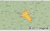 Savanna Style 3D Map of ZIP code 76513