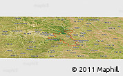 Satellite Panoramic Map of ZIP code 76513