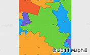 Political Simple Map of ZIP code 76513