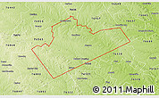 Physical 3D Map of ZIP code 76531
