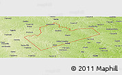 Physical Panoramic Map of ZIP code 76531