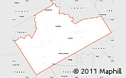 Silver Style Simple Map of ZIP code 76531