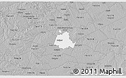 Gray 3D Map of ZIP code 76534