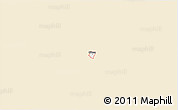 Classic Style 3D Map of ZIP code 76541, single color outside