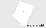 Silver Style Simple Map of ZIP code 76541
