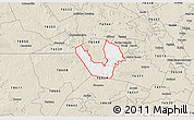 Classic Style 3D Map of ZIP code 76542