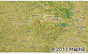 Satellite 3D Map of ZIP code 76542