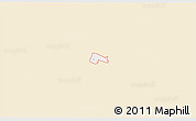 Classic Style 3D Map of ZIP code 76543, single color outside