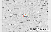 Silver Style Map of ZIP code 76543