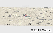 Classic Style Panoramic Map of ZIP code 76543