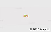 Physical Panoramic Map of ZIP code 76543, cropped outside