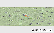 Savanna Style Panoramic Map of ZIP code 76543