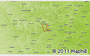 Physical 3D Map of ZIP code 76548