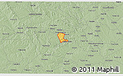 Savanna Style 3D Map of ZIP code 76548