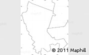 Blank Simple Map of ZIP code 76548, no labels