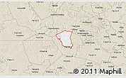 Classic Style 3D Map of ZIP code 76549