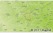 Physical 3D Map of ZIP code 76549