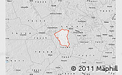 Silver Style Map of ZIP code 76549