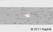 Gray Panoramic Map of ZIP code 76549
