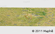 Satellite Panoramic Map of ZIP code 76549