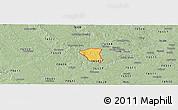 Savanna Style Panoramic Map of ZIP code 76549