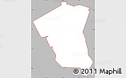 Gray Simple Map of ZIP code 76549