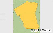 Savanna Style Simple Map of ZIP code 76549