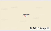 Classic Style 3D Map of ZIP code 76554, single color outside