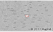 Gray 3D Map of ZIP code 76554