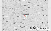 Silver Style Map of ZIP code 76554