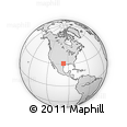 Outline Map of ZIP Code 76554