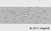 Gray Panoramic Map of ZIP code 76554