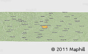 Savanna Style Panoramic Map of ZIP code 76554